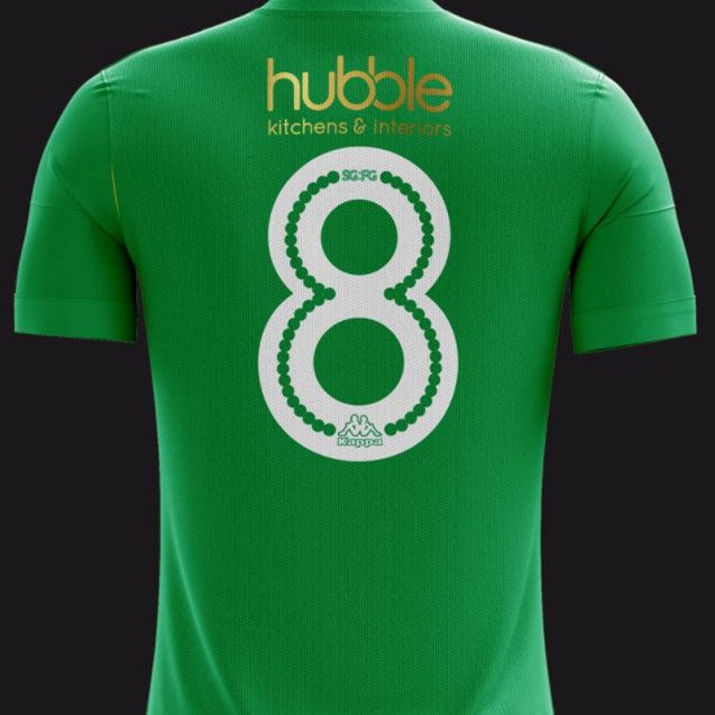 Hubble's shirt sponsorship of Chichester youth football team